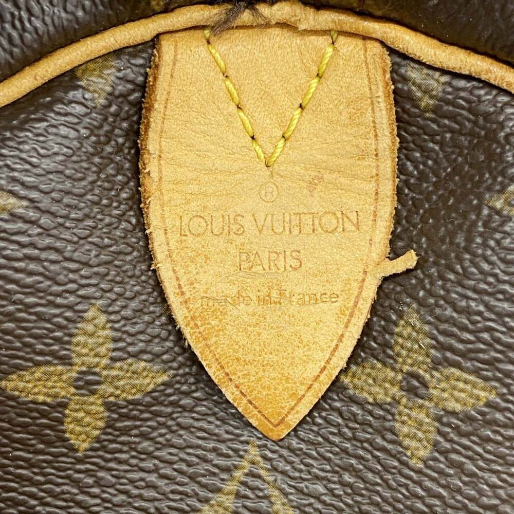 LOUIS VUITTON Authentic Brown Monogram Keepall 55 Boston Bag - Picture 5 of 11